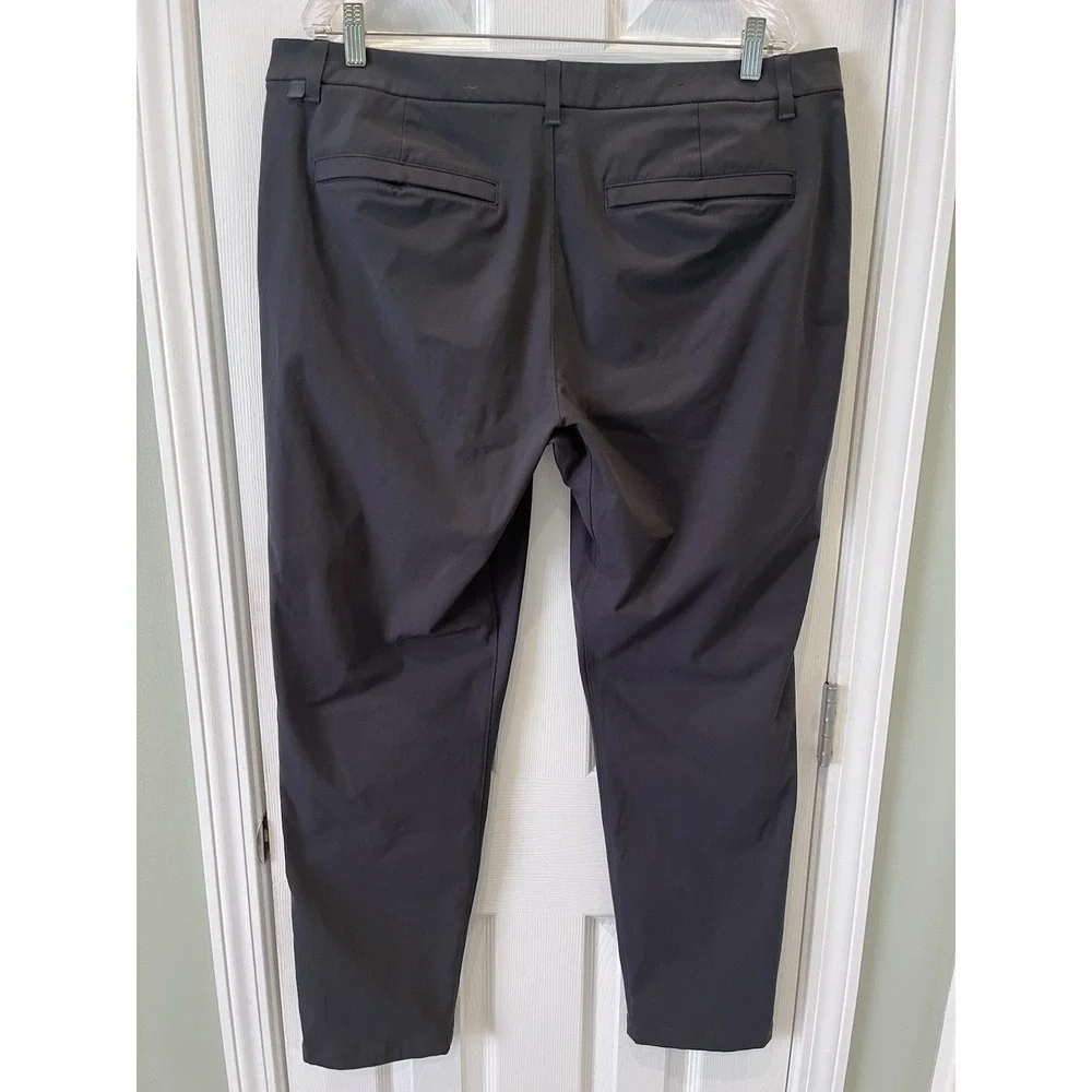 Lululemon ABC Slim 5 Pocket Warpstreme Stretch Obsidian LM5AO4S Pants Mens 38x31